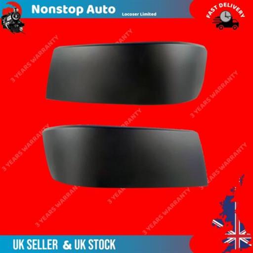 2X FRONT BUMPER MOULDING 