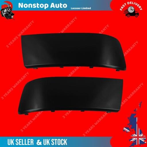 2X FRONT BUMPER MOULDING 