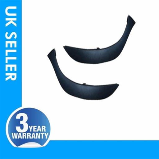 2X FRONT BUMPER HEADLIGHT MOULDING TRIM 