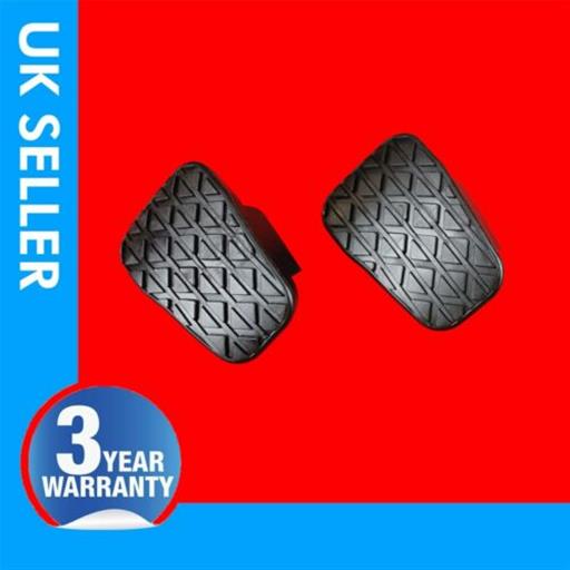 2X BRAKE CLUTCH PEDAL RUBBER PADS FITS FORD FIESTA VI 1534502 