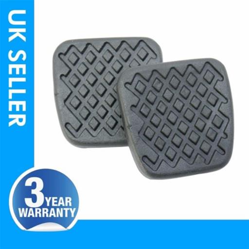 2X BRAKE CLUTCH PEDAL RUBBER FOR HONDA 