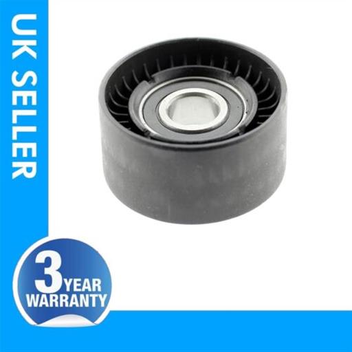 FAN BELT TENSIONER PULLEY - V - RIBBED BELT IDLER FITS NISSAN ALMERA 