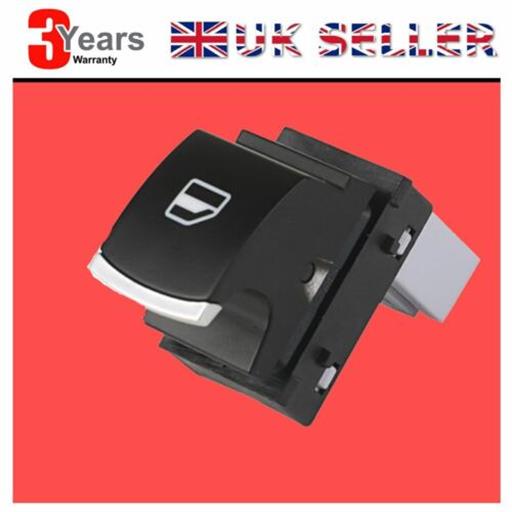 ELECTRIC WINDOW SWITCH VW GOLF PASSAT JETTA MK5 POLO CC PASSENGER SIDE 