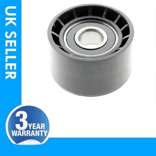 FANBELT TENSIONER PULLEY-V-RIBBED IDLER 