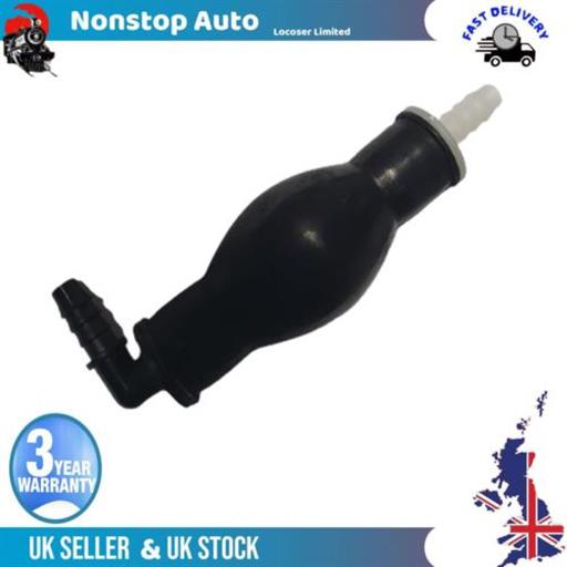 FUEL LINE HAND PRIMER PUMP - L TYPE 10MM FOR UNIVERSAL 