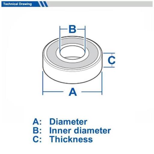 FAN BELT TENSIONER PULLEY - V - RIBBED BELT IDLER 