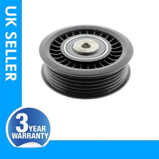 FAN BELT TENSIONER PULLEY - V - RIBBED BELT IDLER 