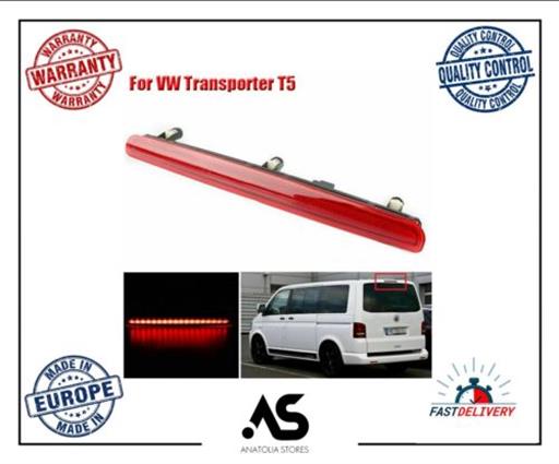 THIRD HIGH LEVEL RED BRAKE STOP LIGHT LENS 7E0945097G 03-15