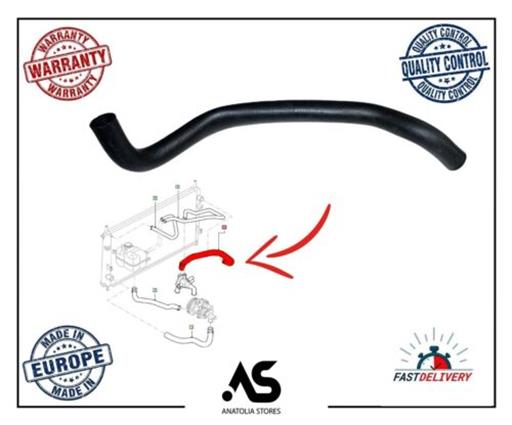 RADIATOR HOSE UPPER YC158B274AC